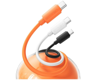 USAMS Kabel 3A Silicone Fast Charging USB-C czarny - 1569091 - zdjęcie 4